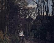 克劳德 莫奈 : Lane in Normandy